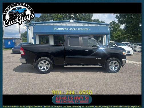 Diamond Black Crystal Pearlcoat 2020 RAM 1500 Big Horn/Lone Star