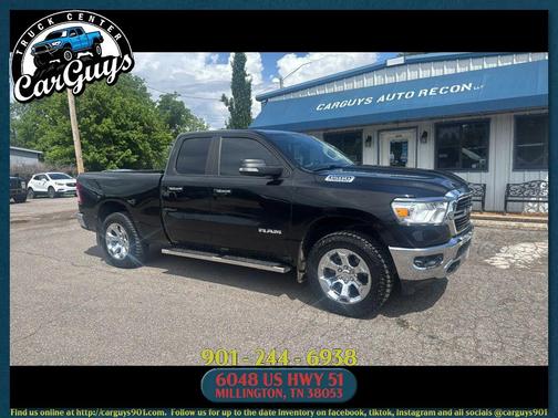 Diamond Black Crystal Pearlcoat 2020 RAM 1500 Big Horn/Lone Star