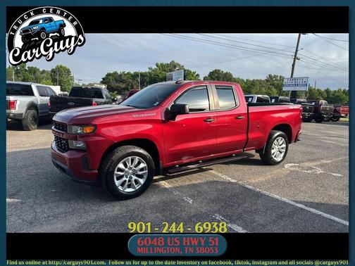 Red 2019 Chevrolet Silverado 1500 Custom
