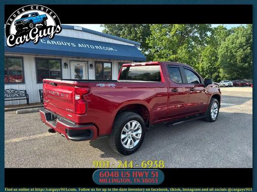 Red 2019 Chevrolet Silverado 1500 Custom