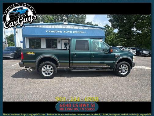 Forest Green Metallic 2010 Ford F-250 Cabela