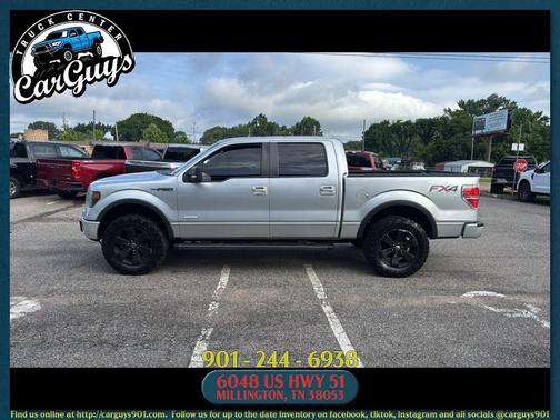 Ingot Silver Metallic 2013 Ford F-150 FX4