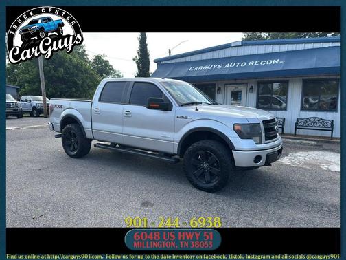 Ingot Silver Metallic 2013 Ford F-150 FX4