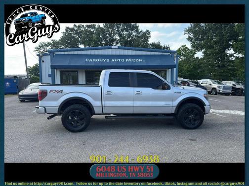 Ingot Silver Metallic 2013 Ford F-150 FX4