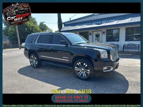 Onyx Black 2017 GMC Yukon Denali