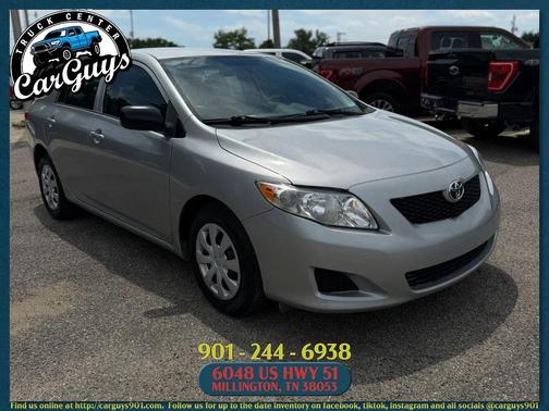 Classic Silver Metallic 2009 Toyota Corolla S