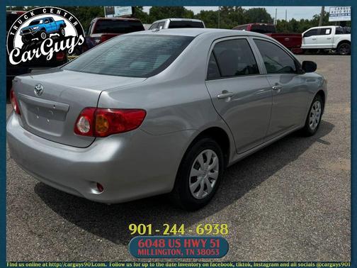 Classic Silver Metallic 2009 Toyota Corolla S
