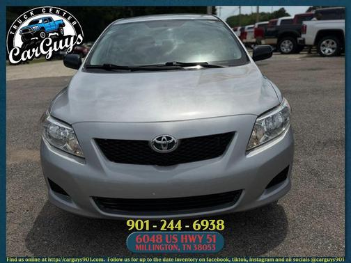Classic Silver Metallic 2009 Toyota Corolla S
