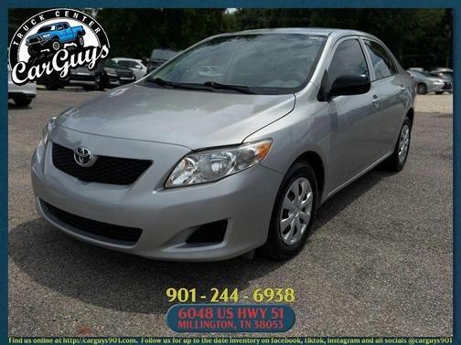 Classic Silver Metallic 2009 Toyota Corolla S
