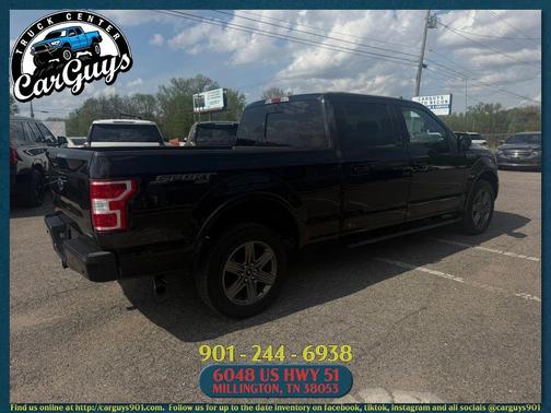 Agate Black Metallic 2020 Ford F-150 XLT