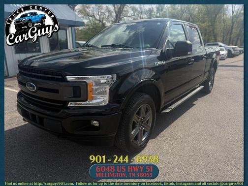 Agate Black Metallic 2020 Ford F-150 XLT