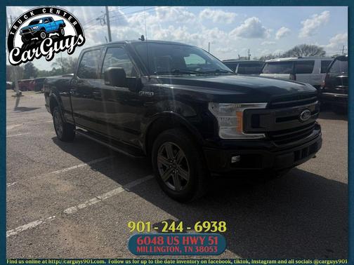 Agate Black Metallic 2020 Ford F-150 XLT