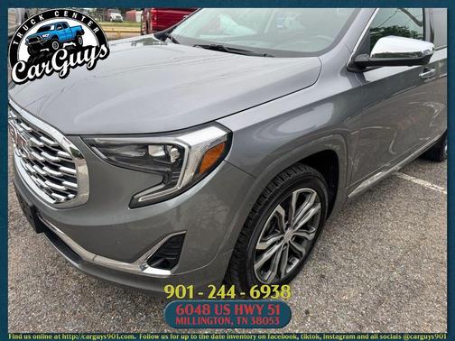Satin Steel Metallic 2020 GMC Terrain Denali