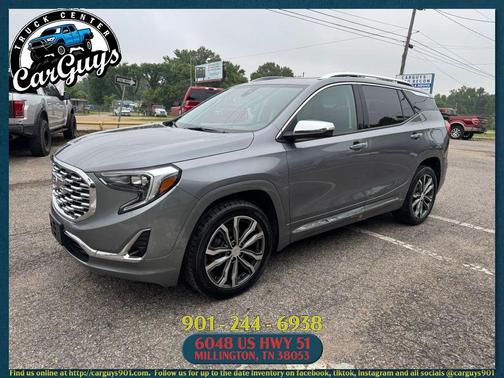Satin Steel Metallic 2020 GMC Terrain Denali