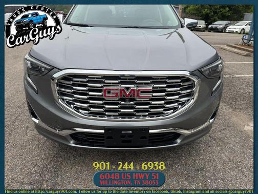 Satin Steel Metallic 2020 GMC Terrain Denali