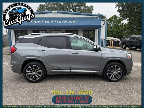 Satin Steel Metallic 2020 GMC Terrain Denali