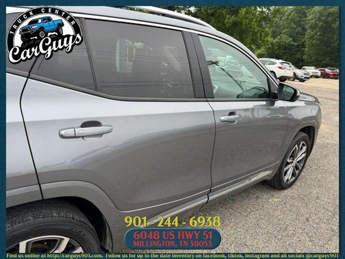 Satin Steel Metallic 2020 GMC Terrain Denali