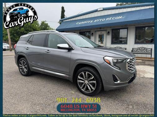 Satin Steel Metallic 2020 GMC Terrain Denali