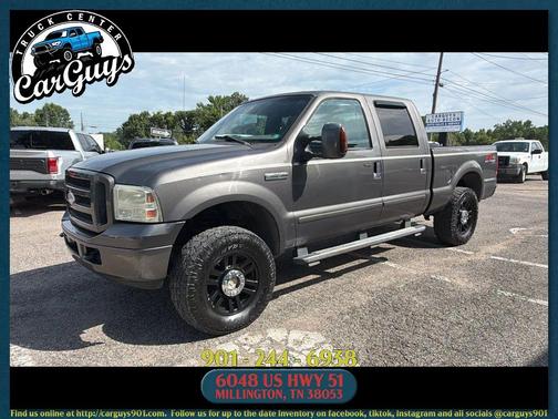 Gray 2006 Ford F-250 XLT