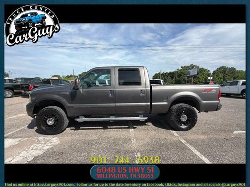 Gray 2006 Ford F-250 XLT