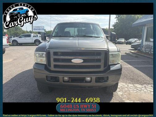 Gray 2006 Ford F-250 XLT