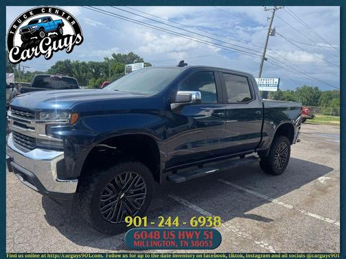 Northsky Blue Metallic 2019 Chevrolet Silverado 1500 LT