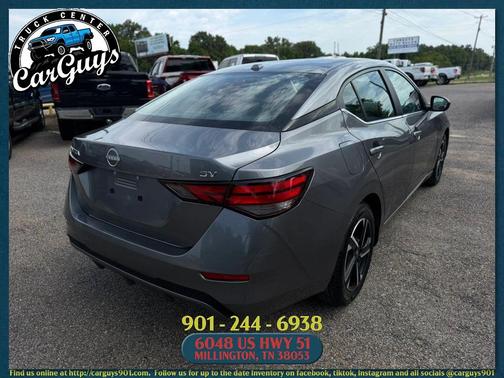 Gray 2024 Nissan Sentra SV