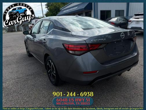 Gray 2024 Nissan Sentra SV