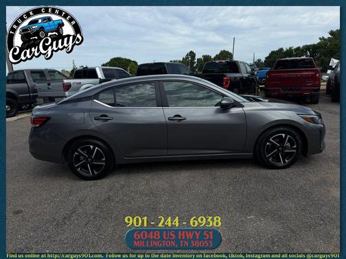 Gray 2024 Nissan Sentra SV