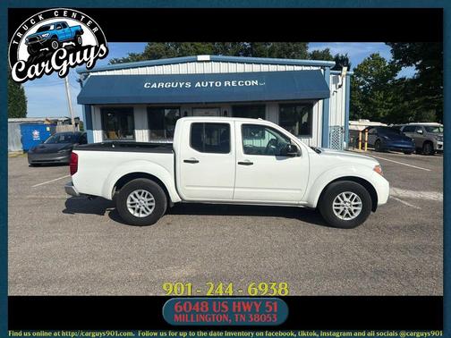 Glacier White 2018 Nissan Frontier SV