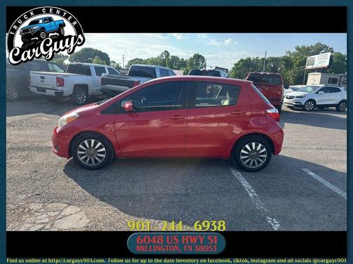 Absolutely Red 2012 Toyota Yaris L