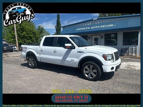 White 2012 Ford F-150 FX4