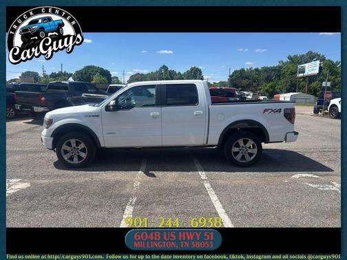 White 2012 Ford F-150 FX4