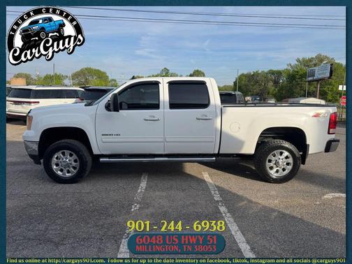 Summit White 2012 GMC Sierra 2500 SLT