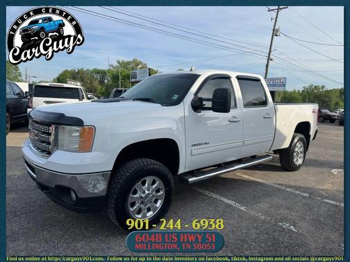 Summit White 2012 GMC Sierra 2500 SLT