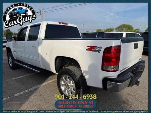 Summit White 2012 GMC Sierra 2500 SLT