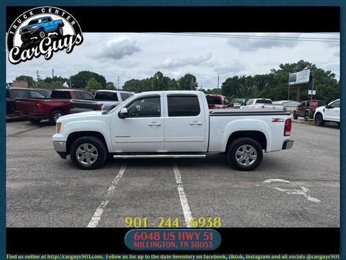 White 2012 GMC Sierra 1500 SLT