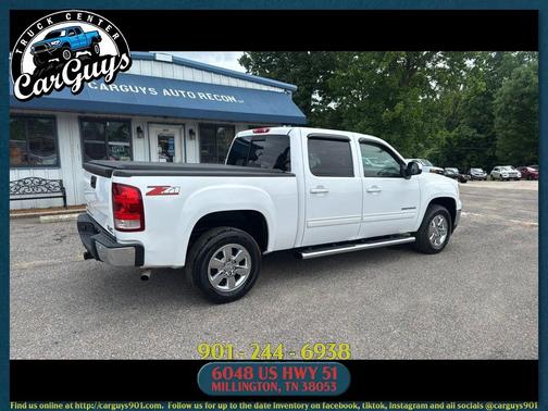 White 2012 GMC Sierra 1500 SLT