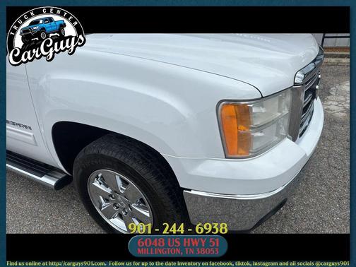 White 2012 GMC Sierra 1500 SLT