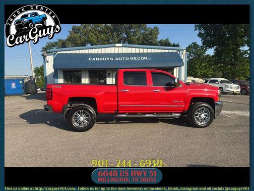 Red Hot 2017 Chevrolet Silverado 2500 LTZ