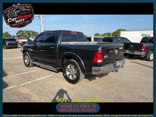 Black 2018 RAM 1500 Big Horn