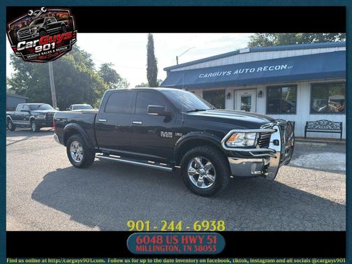 Black 2018 RAM 1500 Big Horn