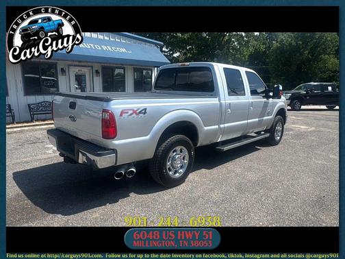 Black 2012 Ford F-250 Lariat