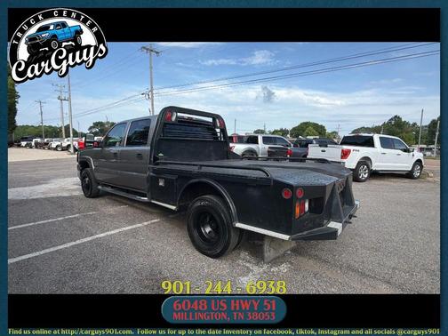 Gray 2007 Chevrolet Silverado 3500 LT1 Crew Cab Classic
