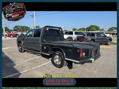 Gray 2007 Chevrolet Silverado 3500 LT1 Crew Cab Classic