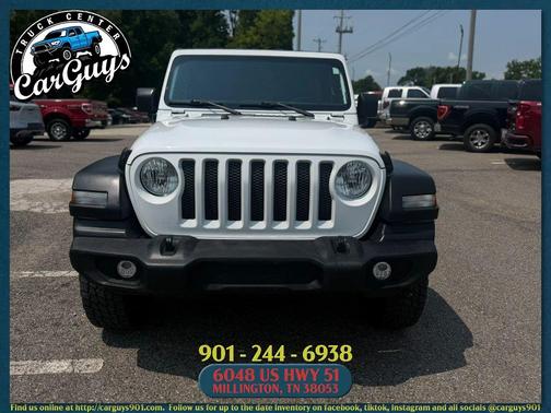 Bright White Clearcoat 2021 Jeep Wrangler Unlimited Sport
