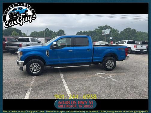 Velocity Blue Metallic 2021 Ford F-250 XLT