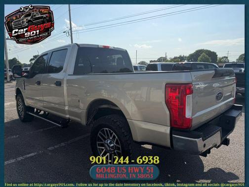 White Gold Metallic 2017 Ford F-250 XLT