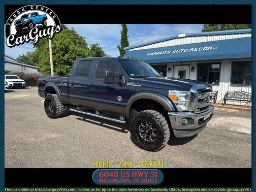 Blue Jeans Metallic 2015 Ford F-250 Lariat