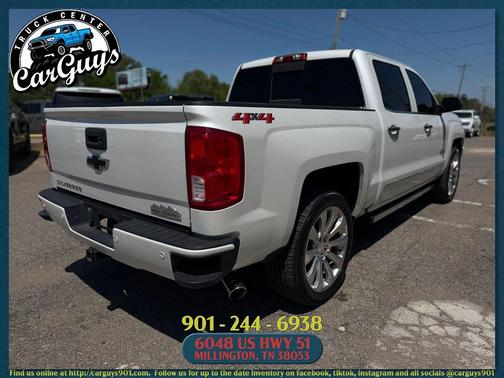 Iridescent Pearl Tricoat 2018 Chevrolet Silverado 1500 High Country